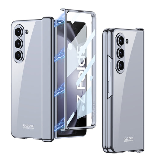 For Samsung Galaxy Z Fold5 GKK Integrated Magnetic Phantom Hinge Folding Phone Case(Blue) - Galaxy Z Fold5 Cases by GKK | Online Shopping UK | buy2fix