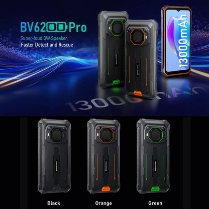 Blackview BV6200 Pro, 6GB+128GB, IP68/IP69K/MIL-STD-810H, 6.56 inch Android 13 MediaTek Helio P35 Octa Core, Network: 4G, OTG, NFC(Green) - Blackview by Blackview | Online Shopping UK | buy2fix