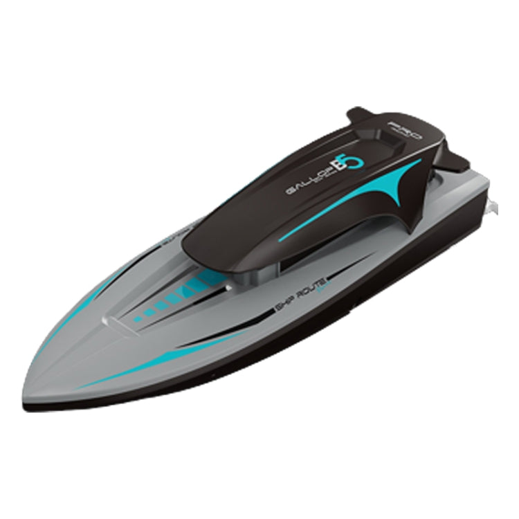 LS-XDU/RC B5 High Speed Remote Control Toy Boat with Colorful Light(Silver) - RC Boats by buy2fix | Online Shopping UK | buy2fix