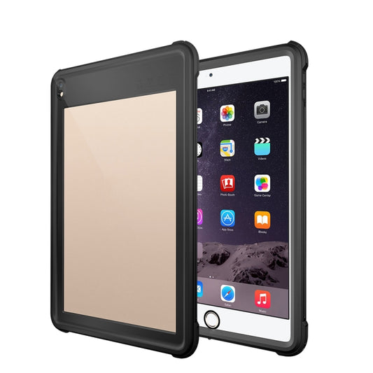 For iPad 10.5 inch RedPepper Shockproof Waterproof PC + TPU Protective Case with Holder(Black) - Apple Accessories by RedPepper | Online Shopping UK | buy2fix