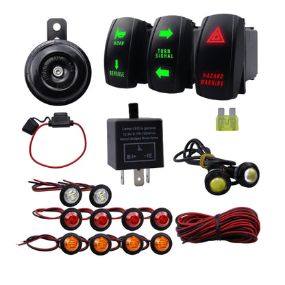 CP-4308 UTV ATU Turn Signal Fault Light Horn Wiring Harness Kit - Car Light Accessories by buy2fix | Online Shopping UK | buy2fix