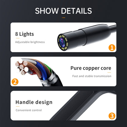 P200 5.5mm Front Lenses Integrated Industrial Pipeline Endoscope with 4.3 inch Screen, Spec:100m Tube -  by buy2fix | Online Shopping UK | buy2fix