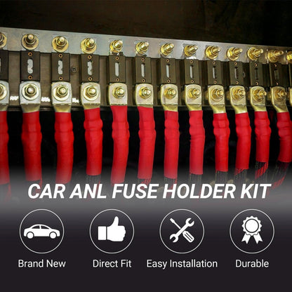 3 in 1 ANL Car Audio Modified Fuse Holder with 200A Fuse, Current:250A - Fuse by buy2fix | Online Shopping UK | buy2fix