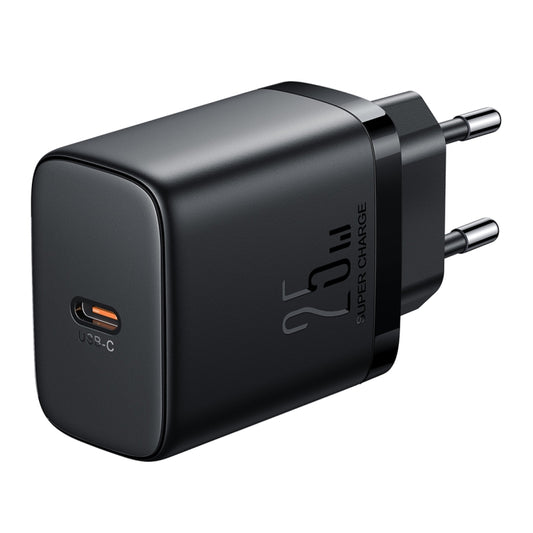 JOYROOM JR-TCF11 25W USB-C / Type-C Port Fast Charger, Specification:EU Plug(Black) - USB Charger by JOYROOM | Online Shopping UK | buy2fix