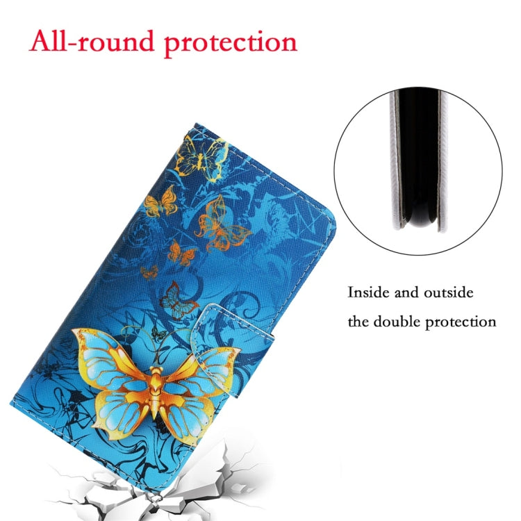 For Xiaomi Redmi 9A 3D Colored Drawing Horizontal Flip PU Leather Case with Holder & Card Slots & Wallet(Jade Butterfly) - Xiaomi Cases by buy2fix | Online Shopping UK | buy2fix