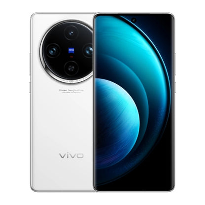 vivo X100 Pro, 12GB+256GB, Face ID / Fingerprint Identification, 6.78 inch Android 14 OriginOS 4 Dimensity 9300 Octa Core 3.25GHz, OTG, NFC, Network: 5G(White) - vivo by vivo | Online Shopping UK | buy2fix