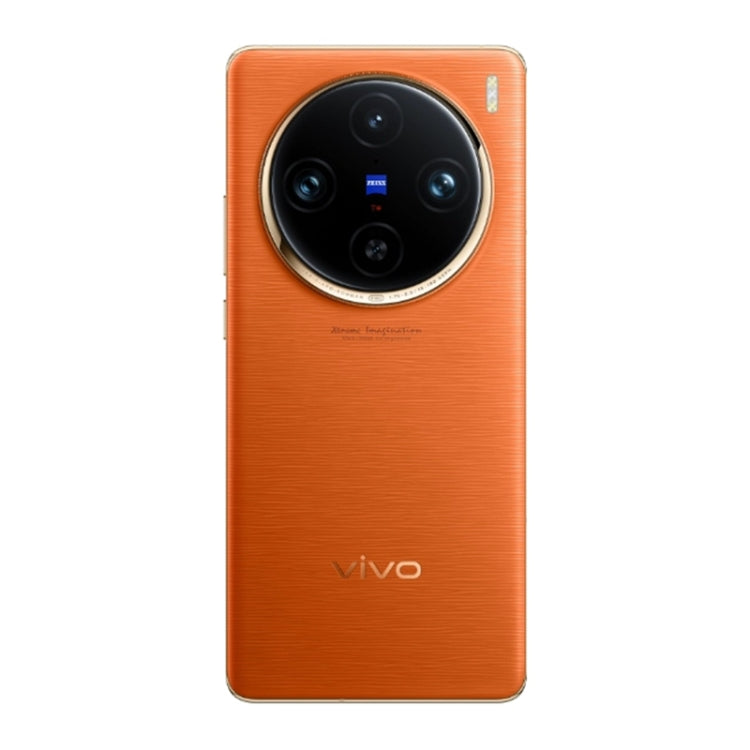 vivo X100 Pro, 16GB+256GB, Face ID / Fingerprint Identification, 6.78 inch Android 14 OriginOS 4 Dimensity 9300 Octa Core 3.25GHz, OTG, NFC, Network: 5G(Orange) - vivo by vivo | Online Shopping UK | buy2fix