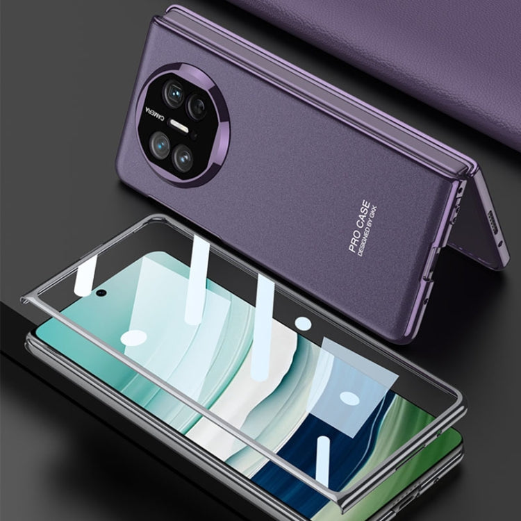 For Huawei Mate X5 GKK AG Phantom Privacy Full Coverage Integrated Phone Case(Purple) - Huawei Cases by GKK | Online Shopping UK | buy2fix