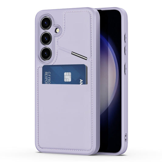 For Samsung Galaxy S24+ 5G DUX DUCIS Rafi II Series MagSafe Magnetic Holder RFID Phone Case(Purple) - Galaxy S24+ 5G Cases by DUX DUCIS | Online Shopping UK | buy2fix