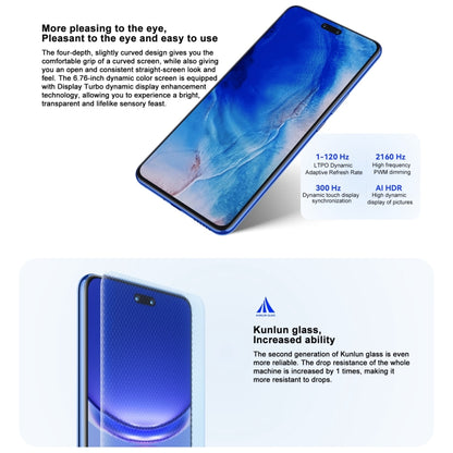 Huawei nova 12 Ultra, 12GB+512GB, Screen Fingerprint Identification, 6.76 inch HarmonyOS 4.0 Octa Core, Network: 4G, NFC, OTG, Not Support Google Play(Grey) - Huawei Mate & P by Huawei | Online Shopping UK | buy2fix