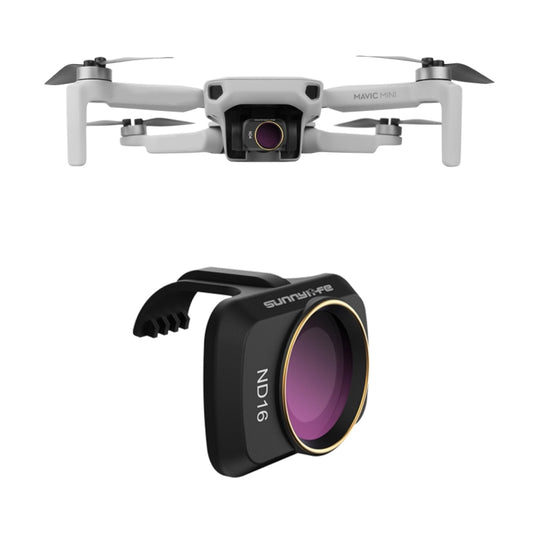Sunnylife MM-FI9251 For DJI Mavic Mini / Mini 2 Drone ND16 Lens Filter - DJI & GoPro Accessories by Sunnylife | Online Shopping UK | buy2fix
