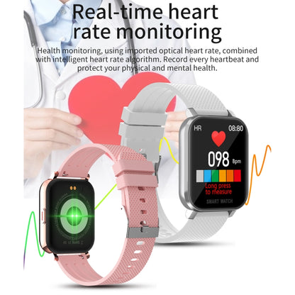 MT28 1.54 inch TFT Screen IP67 Waterproof Business Sport Silicone Strip Smart Watch, Support Sleep Monitor / Heart Rate Monitor / Blood Pressure Monitoring(White) - Smart Wear by buy2fix | Online Shopping UK | buy2fix