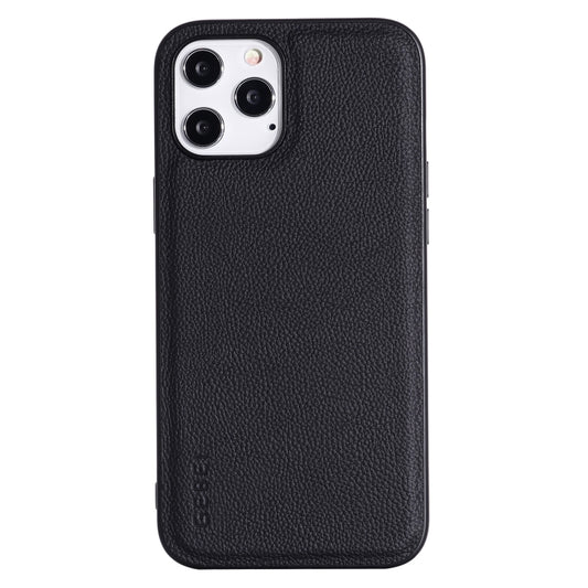 For iPhone 12 mini GEBEI Full-coverage Shockproof Leather Protective Case (Black) - iPhone 12 mini Cases by GEBEI | Online Shopping UK | buy2fix