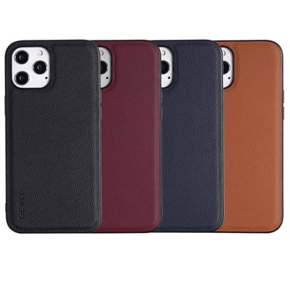 For iPhone 12 mini GEBEI Full-coverage Shockproof Leather Protective Case (Red) - iPhone 12 mini Cases by GEBEI | Online Shopping UK | buy2fix