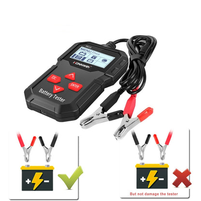 KONNWEI KW210 Car Battery Test Battery Capacity Resistance Battery Detector - Code Readers & Scan Tools by KONNWEI | Online Shopping UK | buy2fix