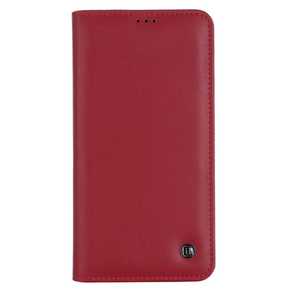 For iPhone 12 Pro Max GEBEI PU+TPU Horizontal Flip Protective Case with Holder & Card Slots(Red) - iPhone 12 Pro Max Cases by GEBEI | Online Shopping UK | buy2fix