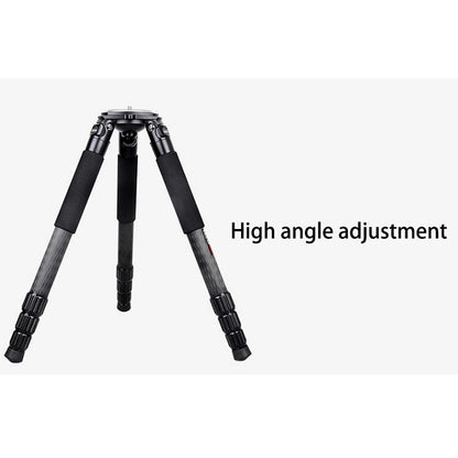 BEXIN ST364C Rugged Camcorder Photographic Carbon Fiber Big Tripod, Max Tube: 36mm - Tripods by BEXIN | Online Shopping UK | buy2fix