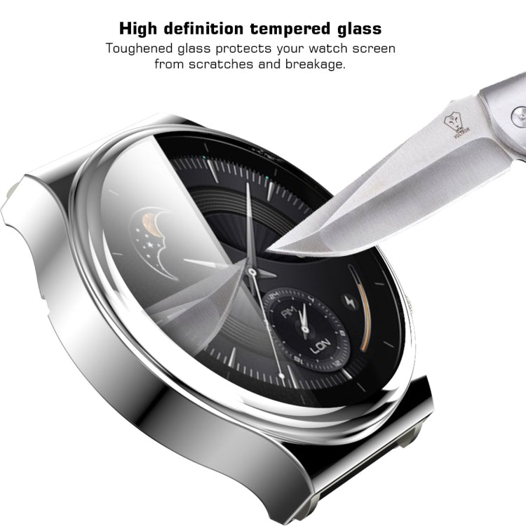 For Huawei Watch GT 2 Pro Full Coverage TPU Protective Case Cover(Silver) - Smart Wear by buy2fix | Online Shopping UK | buy2fix