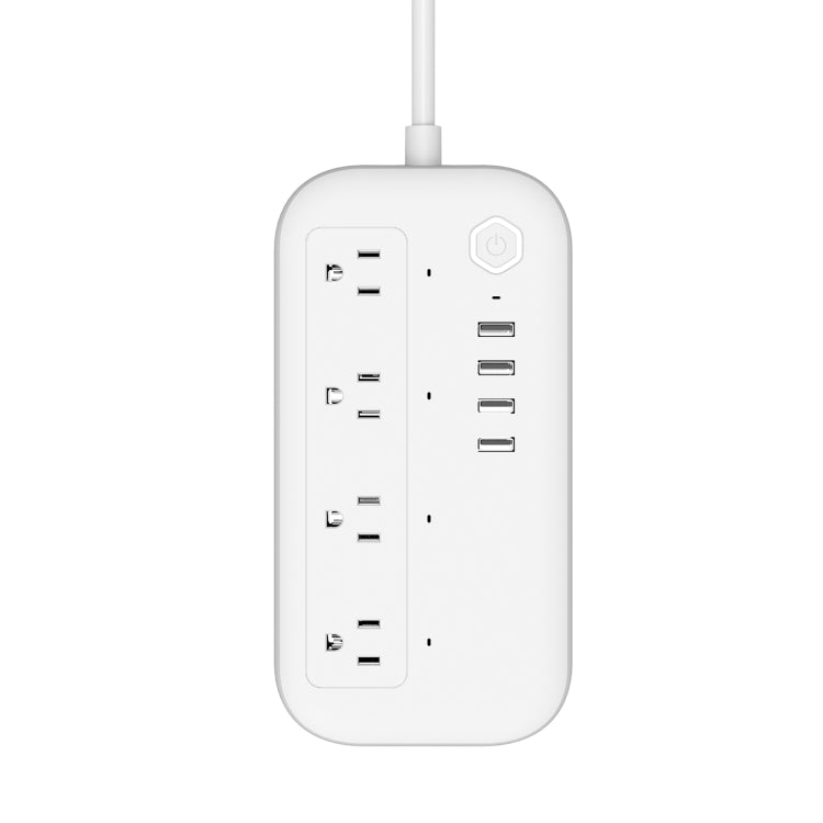 YPS11 Four Holes + 4 x USB Multi-purpose WiFi Smart Power Strip, US Plug - Consumer Electronics by buy2fix | Online Shopping UK | buy2fix