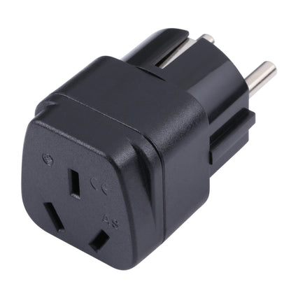 Portable Three-hole AU to EU Plug Socket Power Adapter - Consumer Electronics by buy2fix | Online Shopping UK | buy2fix