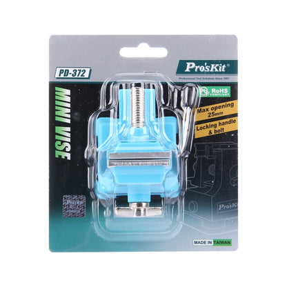 Proskit PD-372 Mini Table Vice, Maximum Opening Diameter: 25mm - Soldering Iron Stand by ProsKit | Online Shopping UK | buy2fix