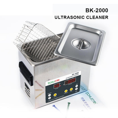 BAKU BK-2000 120W 3.36L LCD Display Heating Ultrasonic Cleaner with Basket, AC 110V, US Plug - Ultrasonic Cleaner by BAKU | Online Shopping UK | buy2fix