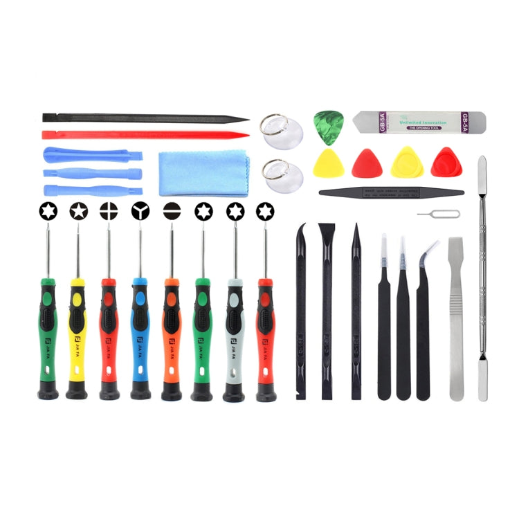 JF-8136 32 in 1 Multi-model Available Metal + Plastic Disassemble Repair Tool Kit - Tool Kits by JIAFA | Online Shopping UK | buy2fix