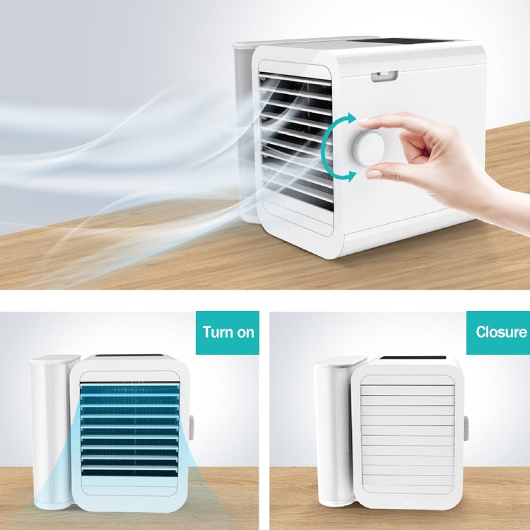 3 in 1 Refrigeration + Humidification + Purification Air Cooler Desktop Cooling Fan Ordinary Version - Consumer Electronics by buy2fix | Online Shopping UK | buy2fix