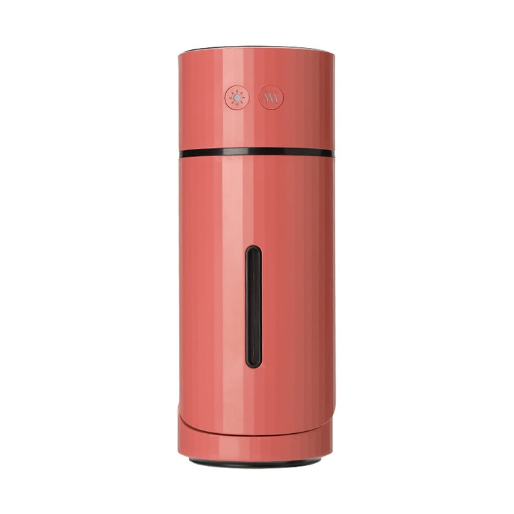 D20 260ML Jianie Heavy Fog Air Humidifier Colorful Night Light Nano Mist Sprayer Air Purifier (Coral Red) - Air Purifiers & Parts by buy2fix | Online Shopping UK | buy2fix