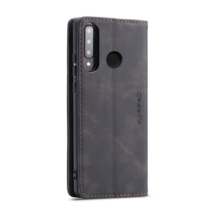 CaseMe-013 Multifunctional Retro Frosted Horizontal Flip Leather Case for Huawei P30 Lite, with Card Slot & Holder & Wallet (Black) - Huawei Cases by CaseMe | Online Shopping UK | buy2fix