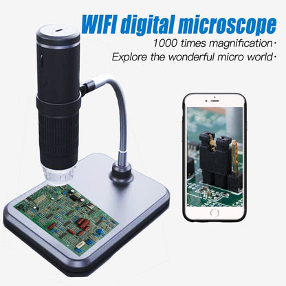 F210 HD 1080P WIFI 1000X Magnification Digital Microscope with 8 LED Light - Consumer Electronics by buy2fix | Online Shopping UK | buy2fix