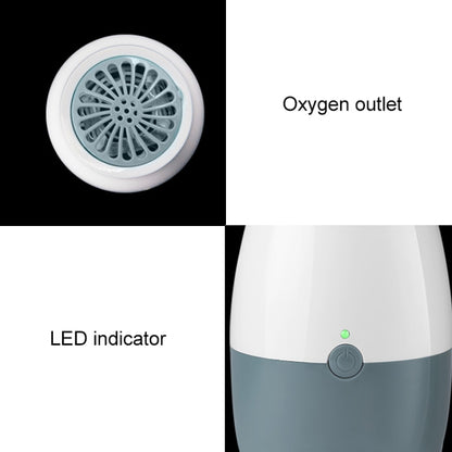 AX168B Mini Fridge Ozone Air Purifier and Fresh Deodorizer (Grey White) - Home & Garden by buy2fix | Online Shopping UK | buy2fix