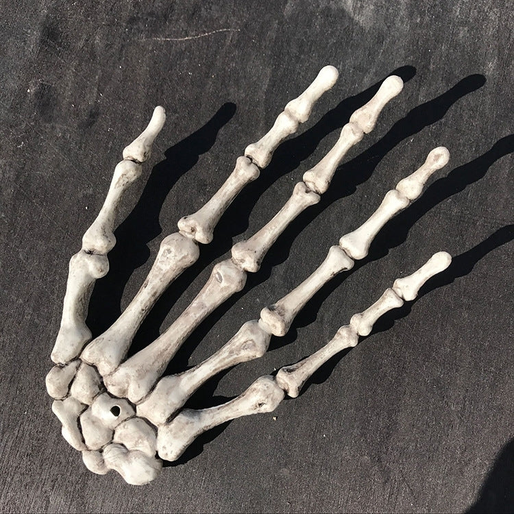 One Pair Halloween Skeleton Hands Haunted House Decoration Props, Size: 15.5 x 10cm - Home & Garden by buy2fix | Online Shopping UK | buy2fix