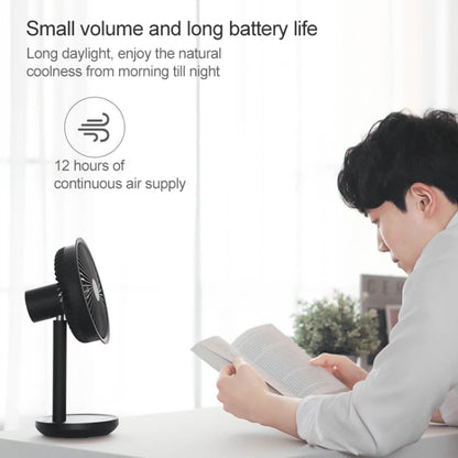 Original Xiaomi Youpin SOLOVE USB Charging Desktop Electric Fan Dormitory Office Mini Fan, with 3 Speed Control(Black) - Electric Fans by Xiaomi | Online Shopping UK | buy2fix