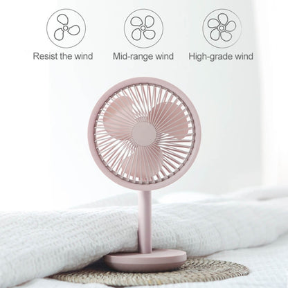 Original Xiaomi Youpin SOLOVE USB Charging Desktop Electric Fan Dormitory Office Mini Fan, with 3 Speed Control(Black) - Electric Fans by Xiaomi | Online Shopping UK | buy2fix