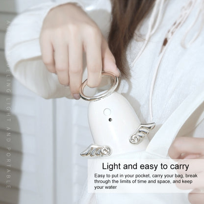 TSHM0 Mini Angel Atomizing Humidifier with Colorful Night Lights, Water Tank Capacity: 230mL (Silver) - Home & Garden by buy2fix | Online Shopping UK | buy2fix