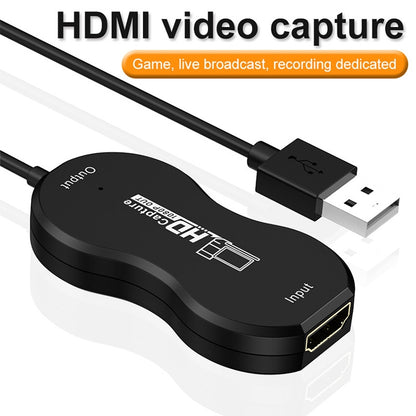 USB 2.0 to HDMI HD Video Game Live Recording Monitoring Capture - Consumer Electronics by buy2fix | Online Shopping UK | buy2fix