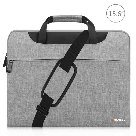 HAWEEL 15.6inch Laptop Handbag, For Macbook, Samsung, Lenovo, Sony, DELL Alienware, CHUWI, ASUS, HP, 15.6 inch and Below Laptops(Grey) - 13.3 inch by HAWEEL | Online Shopping UK | buy2fix