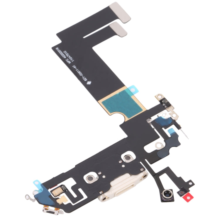 For iPhone 12 mini Charging Port Flex Cable (White) - Repair & Spare Parts by buy2fix | Online Shopping UK | buy2fix