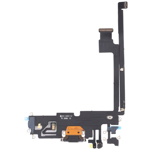 For iPhone 12 Pro Max Charging Port Flex Cable (Black) - Repair & Spare Parts by buy2fix | Online Shopping UK | buy2fix