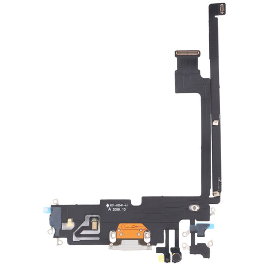 For iPhone 12 Pro Max Charging Port Flex Cable (White) - Repair & Spare Parts by buy2fix | Online Shopping UK | buy2fix