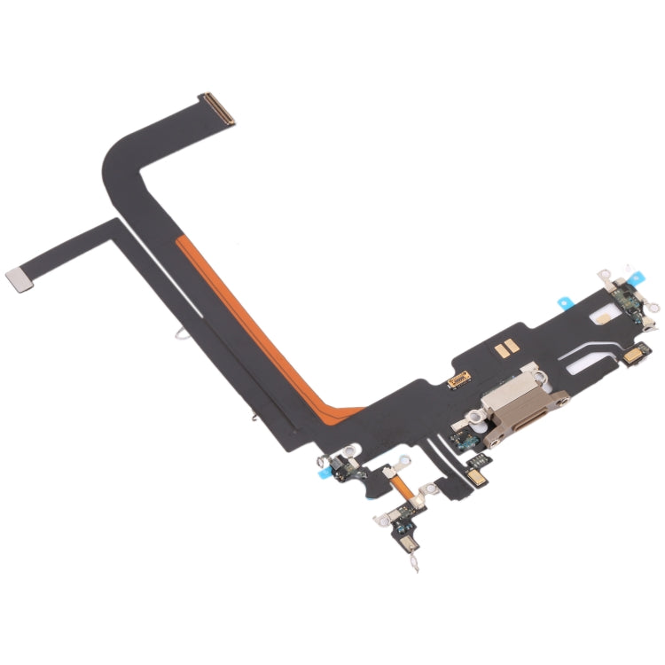 For iPhone 13 Pro Max Charging Port Flex Cable (Gold) - Repair & Spare Parts by buy2fix | Online Shopping UK | buy2fix