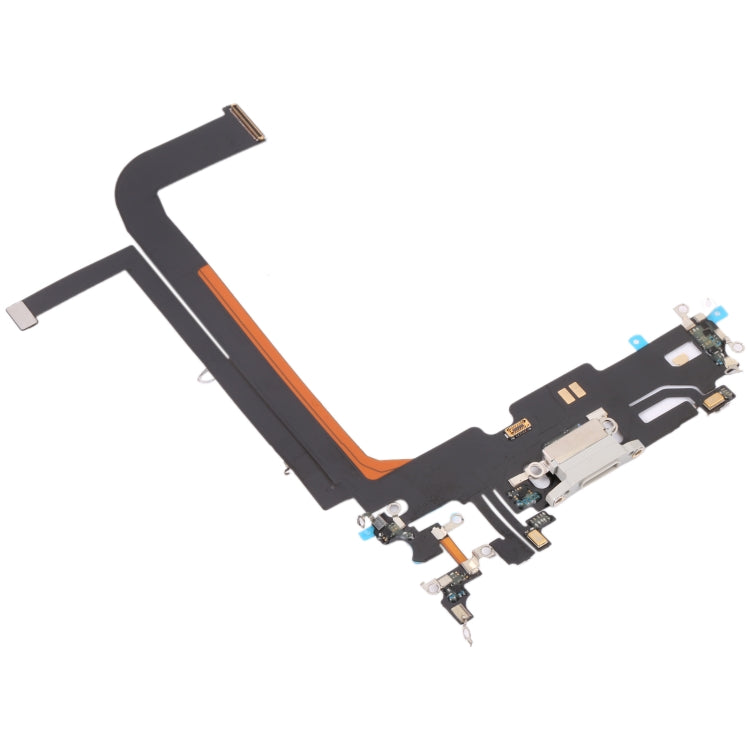 For iPhone 13 Pro Max Charging Port Flex Cable (White) - Repair & Spare Parts by buy2fix | Online Shopping UK | buy2fix