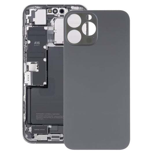 Battery Back Cover for iPhone 14 Pro Max(Black) - Repair & Spare Parts by buy2fix | Online Shopping UK | buy2fix