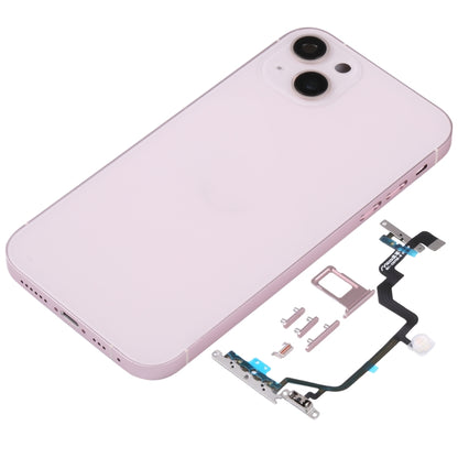 Back Housing Cover with Appearance Imitation of iP14 for iPhone XR(Pink) - Repair & Spare Parts by buy2fix | Online Shopping UK | buy2fix