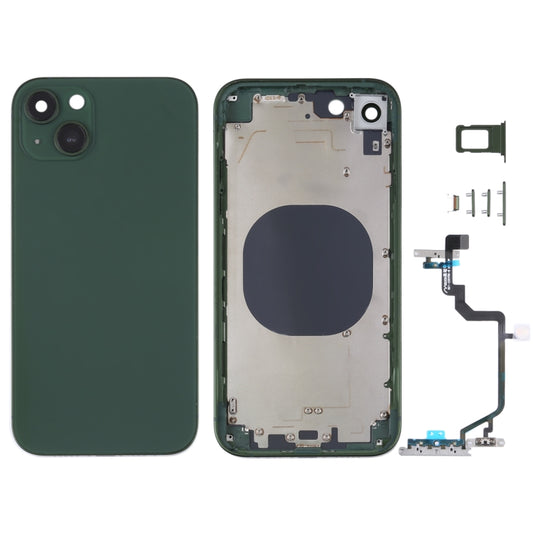 Back Housing Cover with Appearance Imitation of iP14 for iPhone XR(Green) - Repair & Spare Parts by buy2fix | Online Shopping UK | buy2fix
