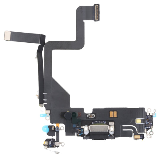 For iPhone 14 Pro Charging Port Flex Cable (Black) - Repair & Spare Parts by buy2fix | Online Shopping UK | buy2fix