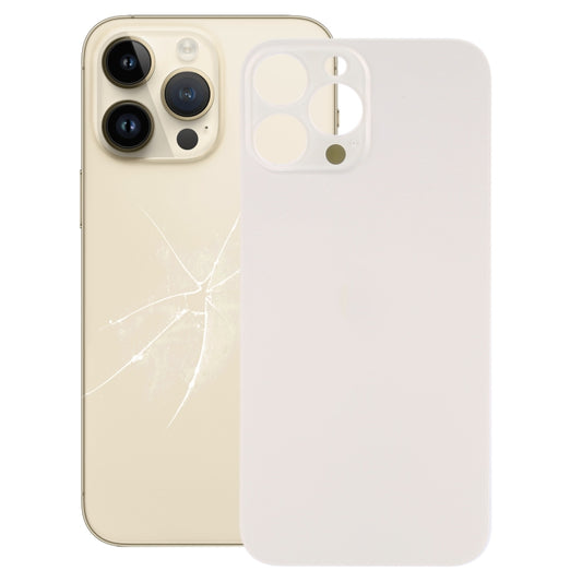 Easy Replacement Big Camera Hole Glass Back Battery Cover for iPhone 14 Pro Max(Gold) - Repair & Spare Parts by buy2fix | Online Shopping UK | buy2fix