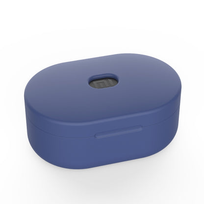 Silicone Charging Box Protective Case for Xiaomi Redmi AirDots / AirDots S / AirDots 2(Dark Blue) - Xiaomi Earphone Case by buy2fix | Online Shopping UK | buy2fix