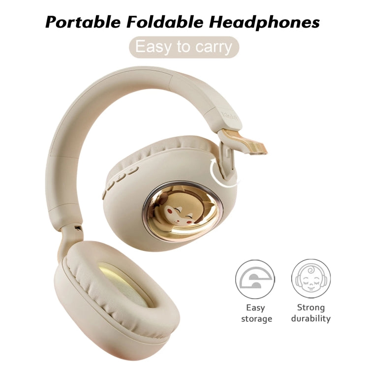 B4 RGB Cartoon Stereo Headset Wireless Bluetooth Headphones (Black) - Apple Accessories by buy2fix | Online Shopping UK | buy2fix
